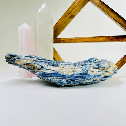 Blue Kyanite Rough Crystal from Brazil | Raw Alignment Stone