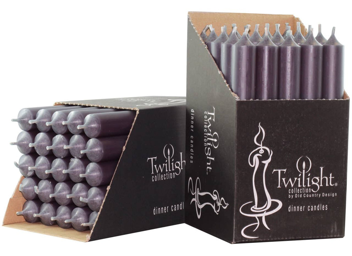 Charcoal 10" Dinner Candle | Unscented