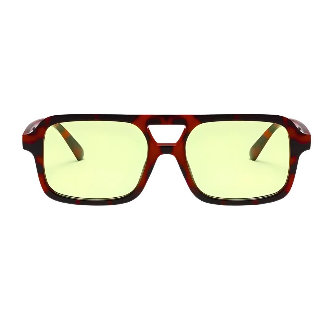 Maddy Tortoise Aviator | UV400 Sunglasses ***