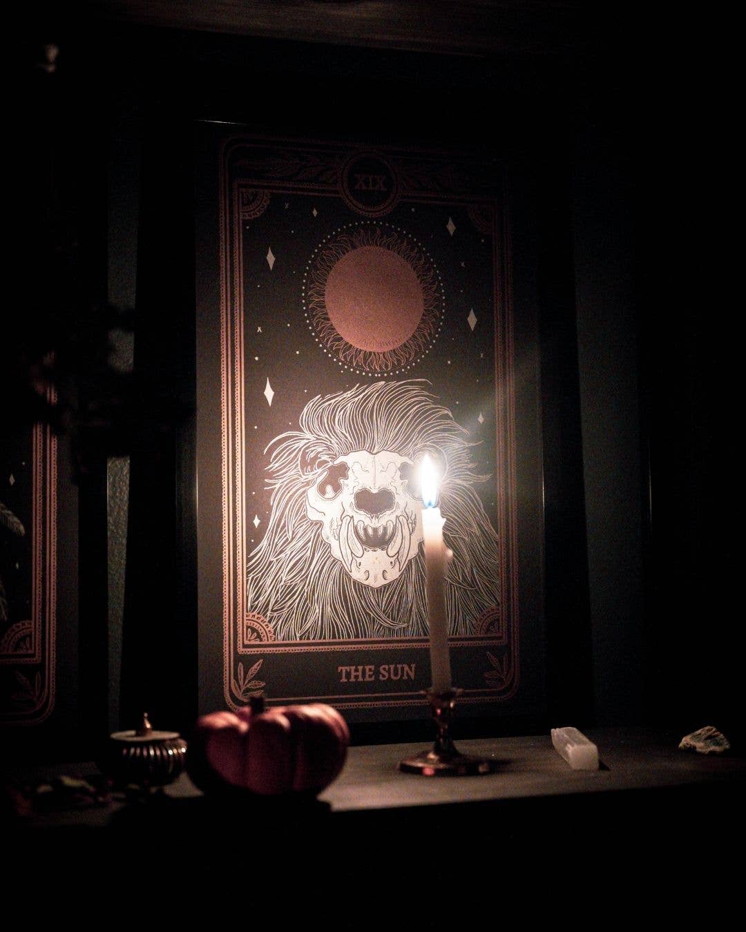 Marigold Tarot Print – The Sun | Amrit Brar