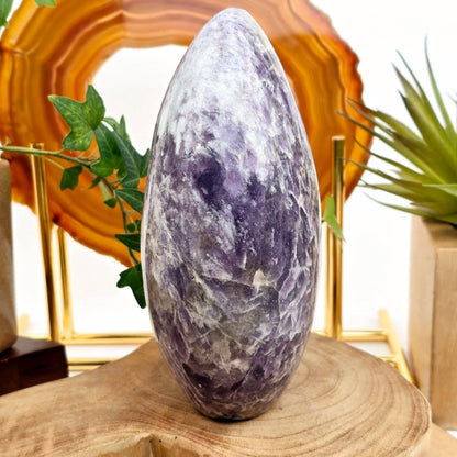 Lepidolite Crystal from Madagascar | Stone of Peace & Transition