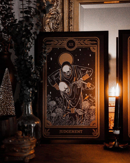 Marigold Tarot Print – Judgement | Amrit Brar