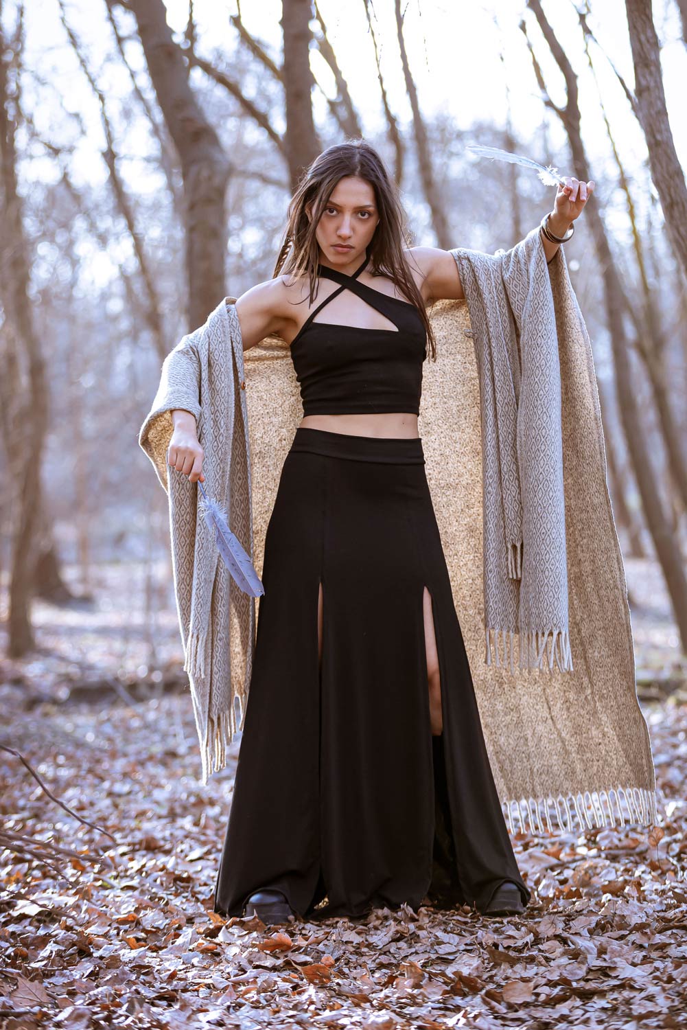 Tribal Dance Maxi Skirt | Festival & Dance Skirt