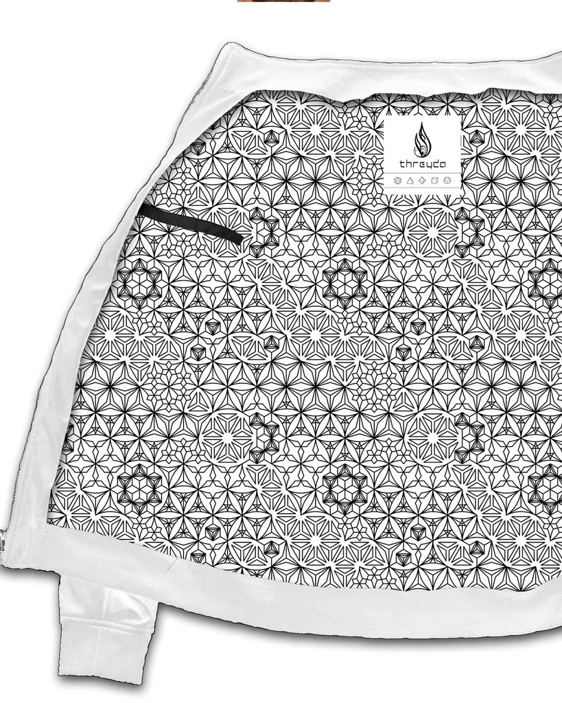 Lucent Funnel Neck Bomber | Funnel Neck Outerwear | Threyda