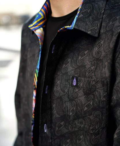 Vajra Being Button Down Shirt | Alex Grey & Allyson Grey | Threyda