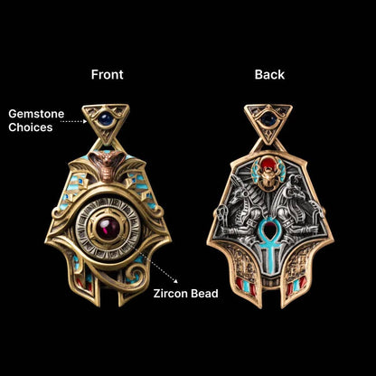 Eye of Horus Spinner Pendant | Coppertist.Wu