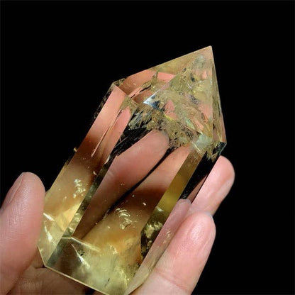 Natural Brazilian Citrine Tower | Crystal for Abundance & Confidence