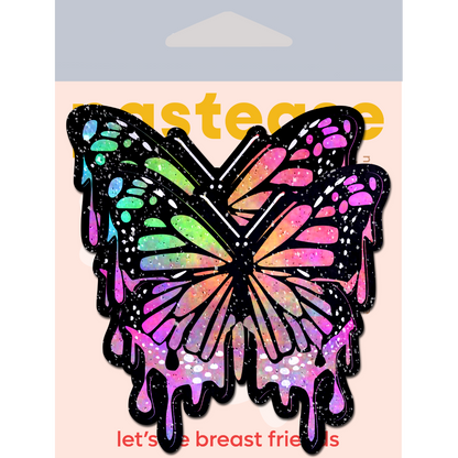 Butterfly Melt Rainbow Pasties | Trippy Festival Embellishment