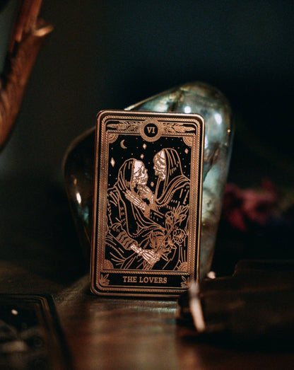 The Lovers Enamel Pin - Marigold Tarot