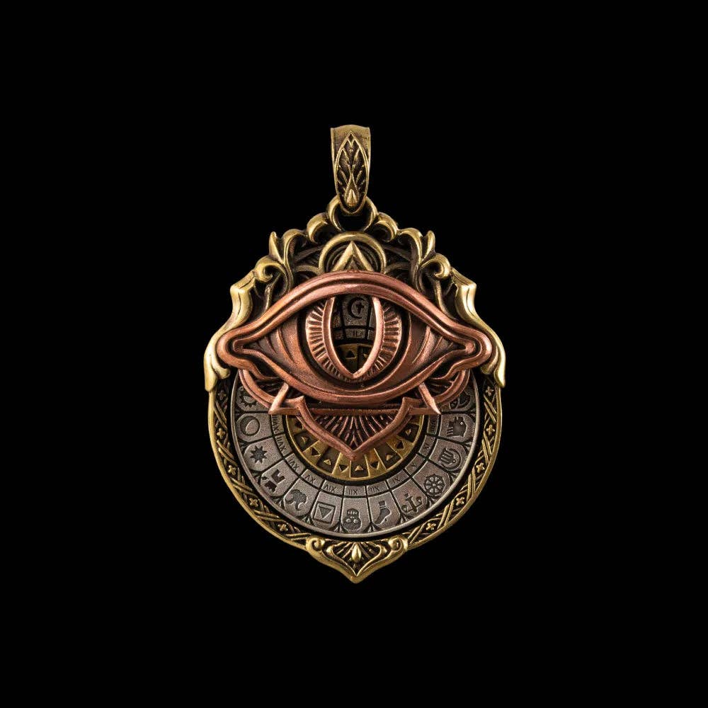 All-Seeing Eye Tarot Pendant | Coppertist.Wu