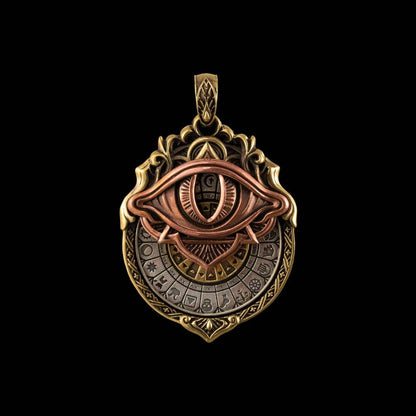 All-Seeing Eye Tarot Pendant | Coppertist.Wu