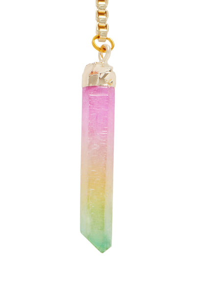 Watermelon Sugar | Armless Sunglasses with Aura Crystal