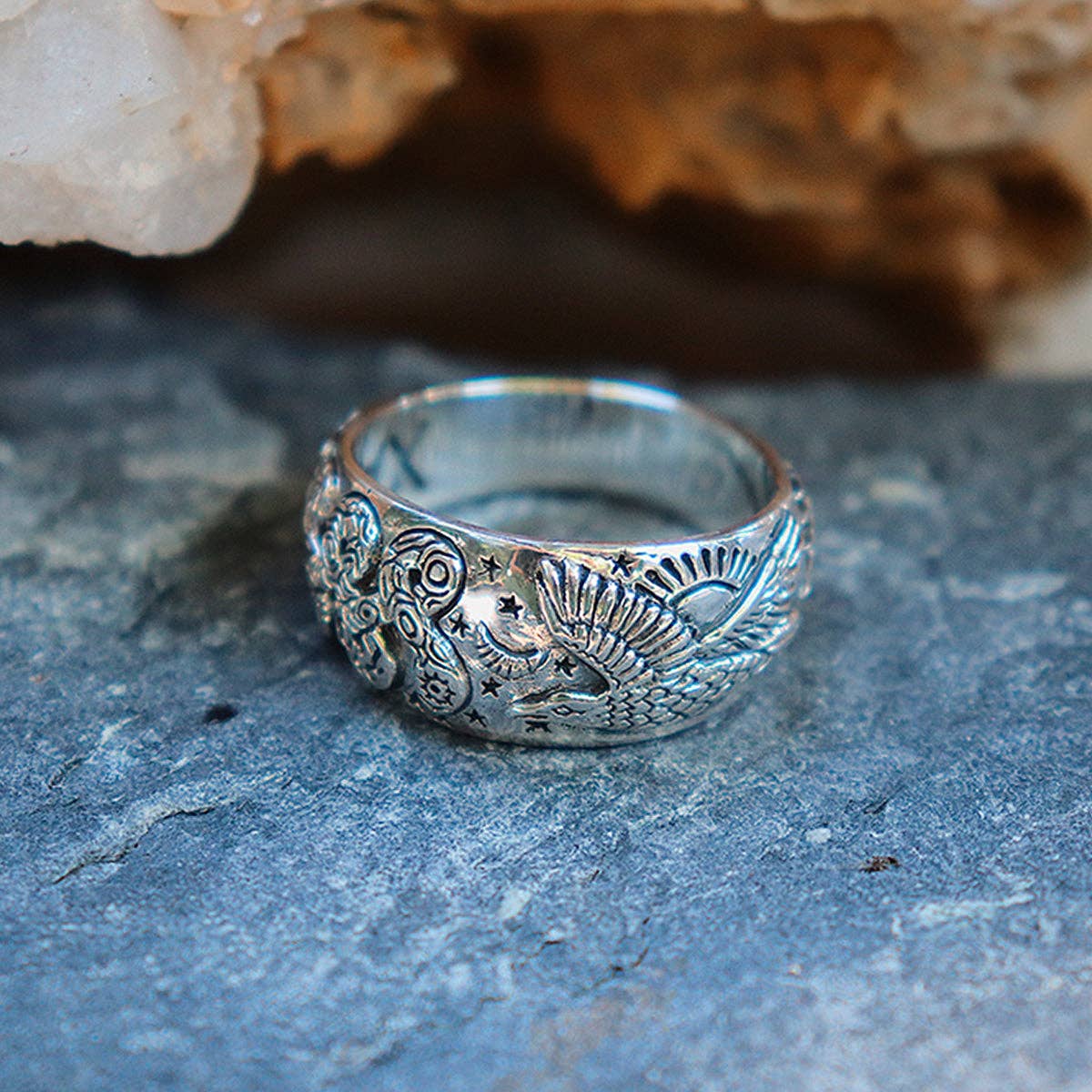 Xavier Rudd Collaboration Ring | Sterling Silver or Brass | Bahgsu Jewels
