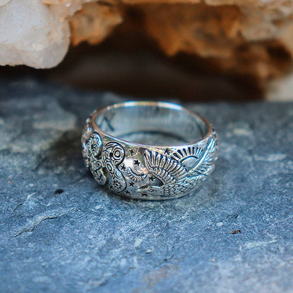 Xavier Rudd Collaboration Ring | Sterling Silver or Brass | Bahgsu Jewels