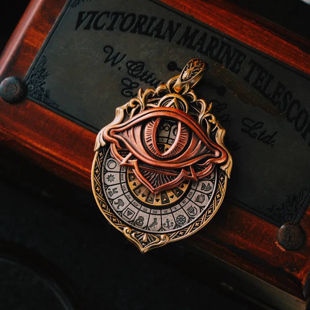 All-Seeing Eye Tarot Pendant | Coppertist.Wu
