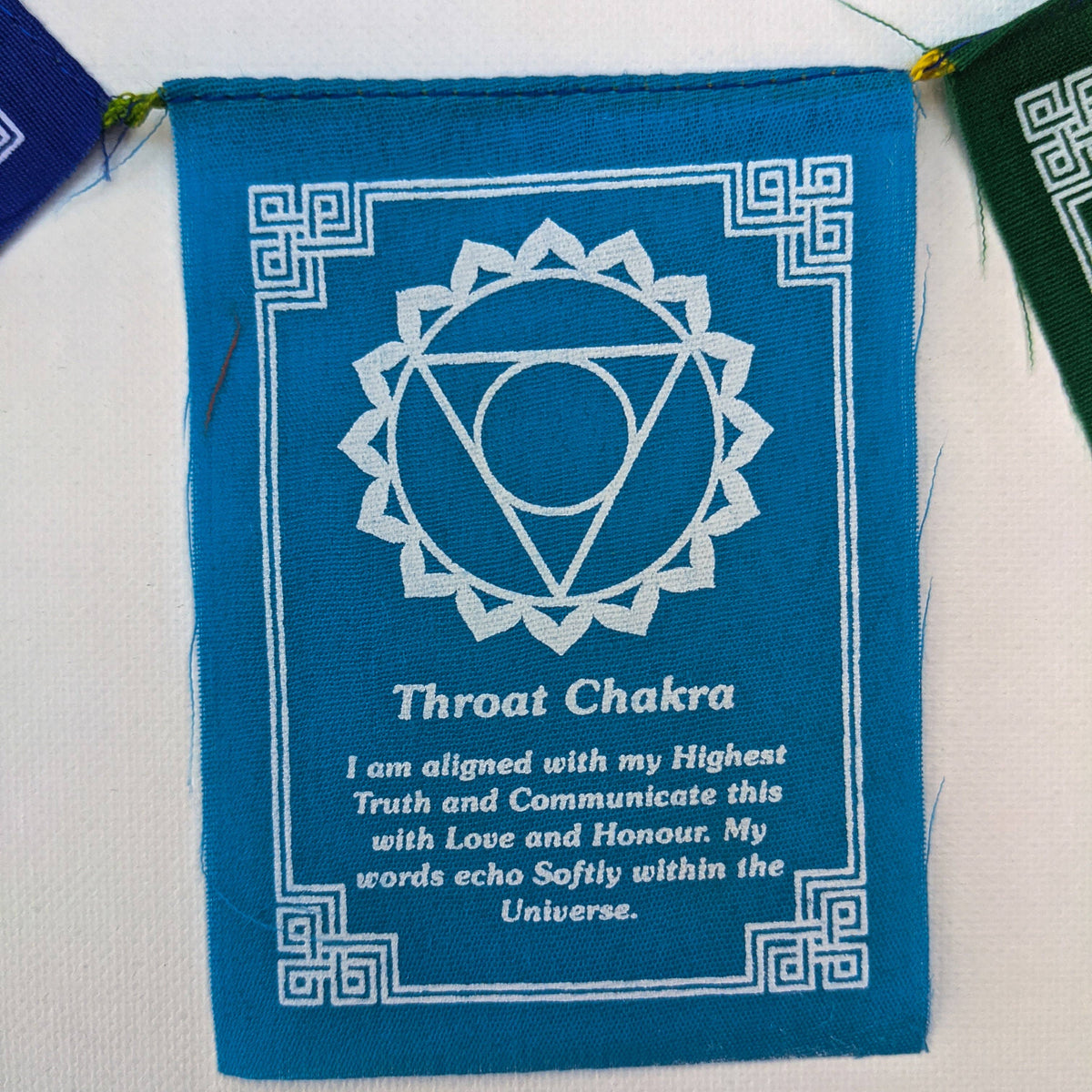 Mini Chakra Prayer Flags | Meditation & Sacred Space Décor