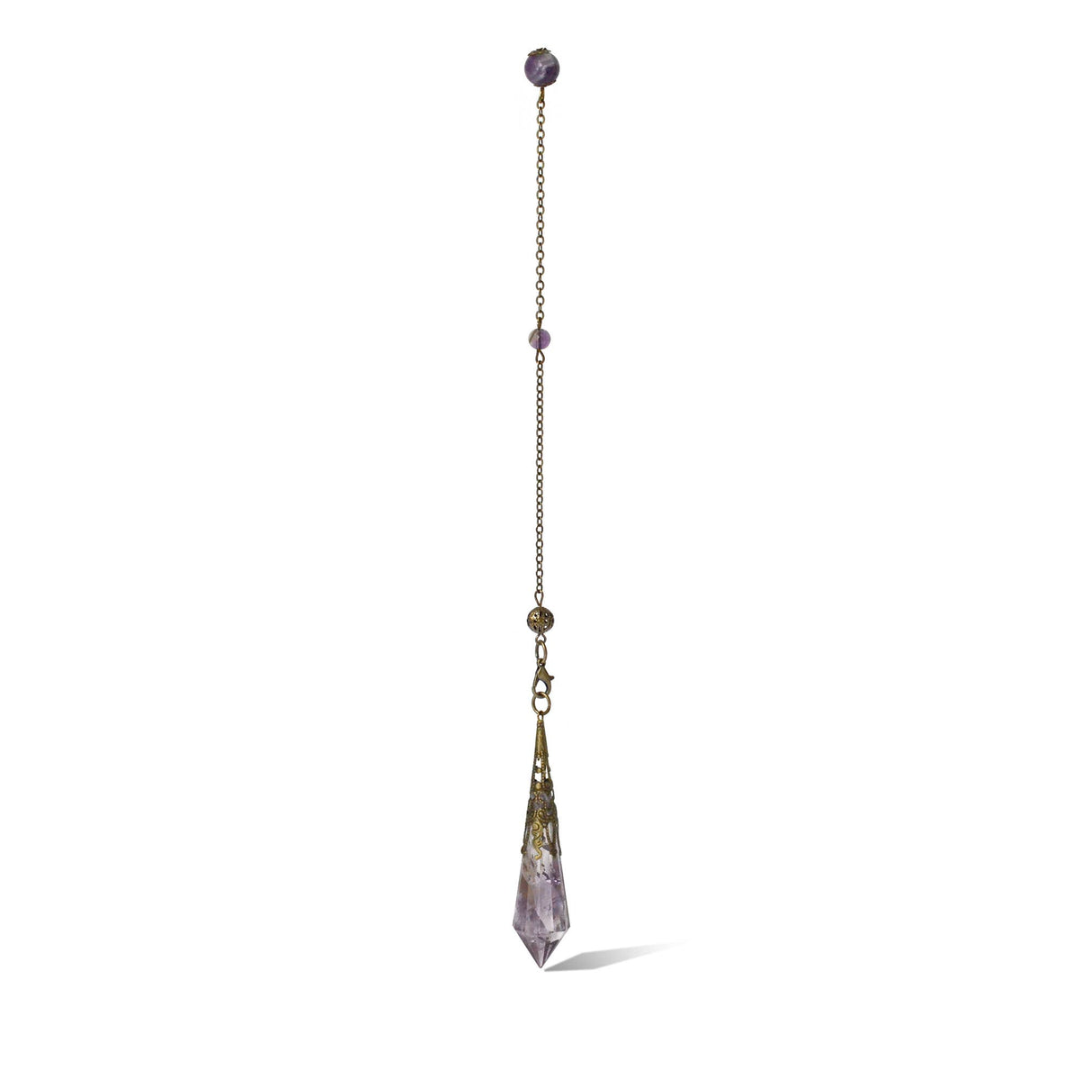 Amethyst Pendulum | Intuition, Clarity & Insight
