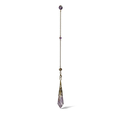 Amethyst Pendulum | Intuition, Clarity & Insight