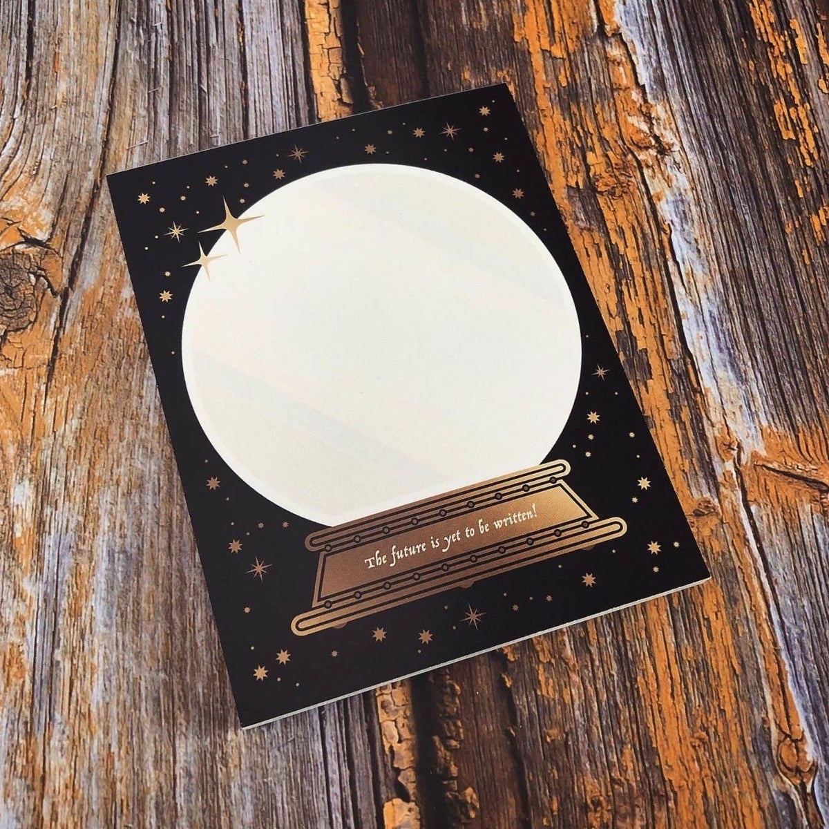 Crystal Ball Notepad