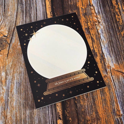 Crystal Ball Notepad