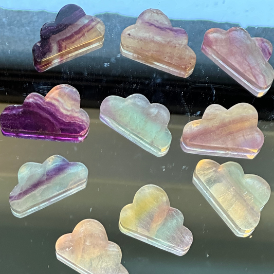 Fluorite Cloud | Symbol of Clarity & Peace