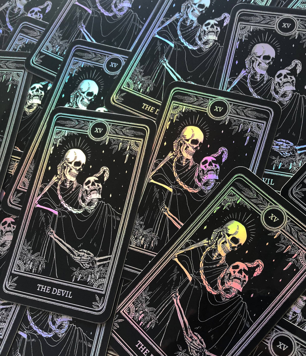 Tarot Holographic Sticker | Marigold Tarot