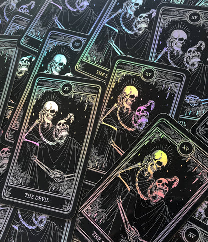 Tarot Holographic Sticker | Marigold Tarot