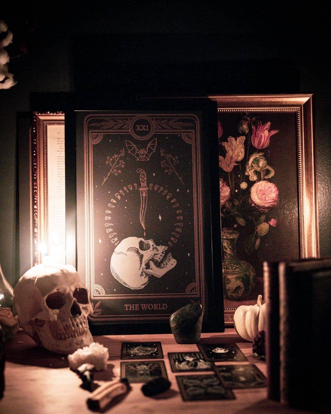 Marigold Tarot Print – The World | Amrit Brar