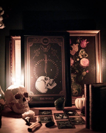 Marigold Tarot Print – The World | Amrit Brar