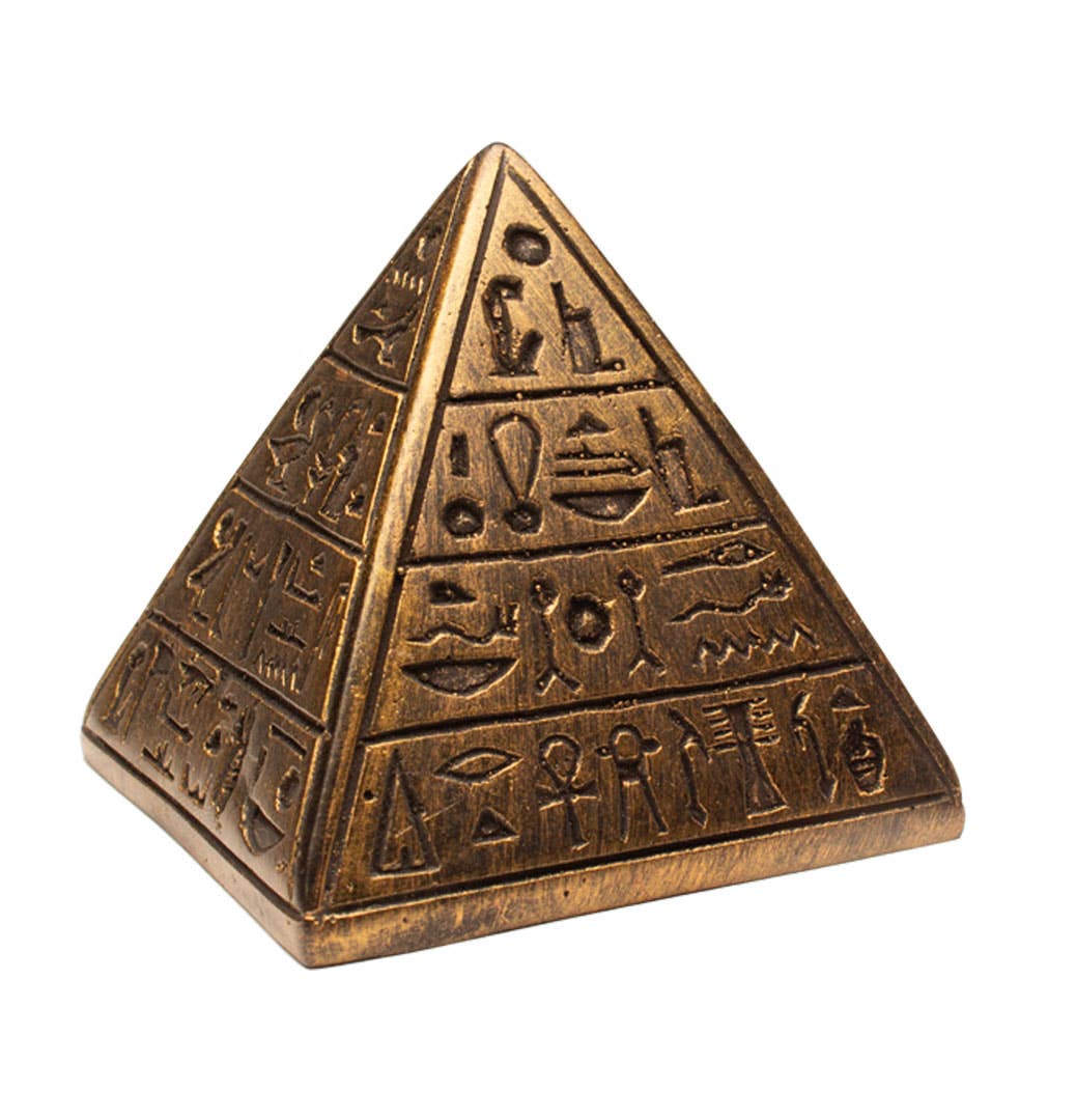 Egyptian Pyramid | Sacred Geometry Decorative Sculpture