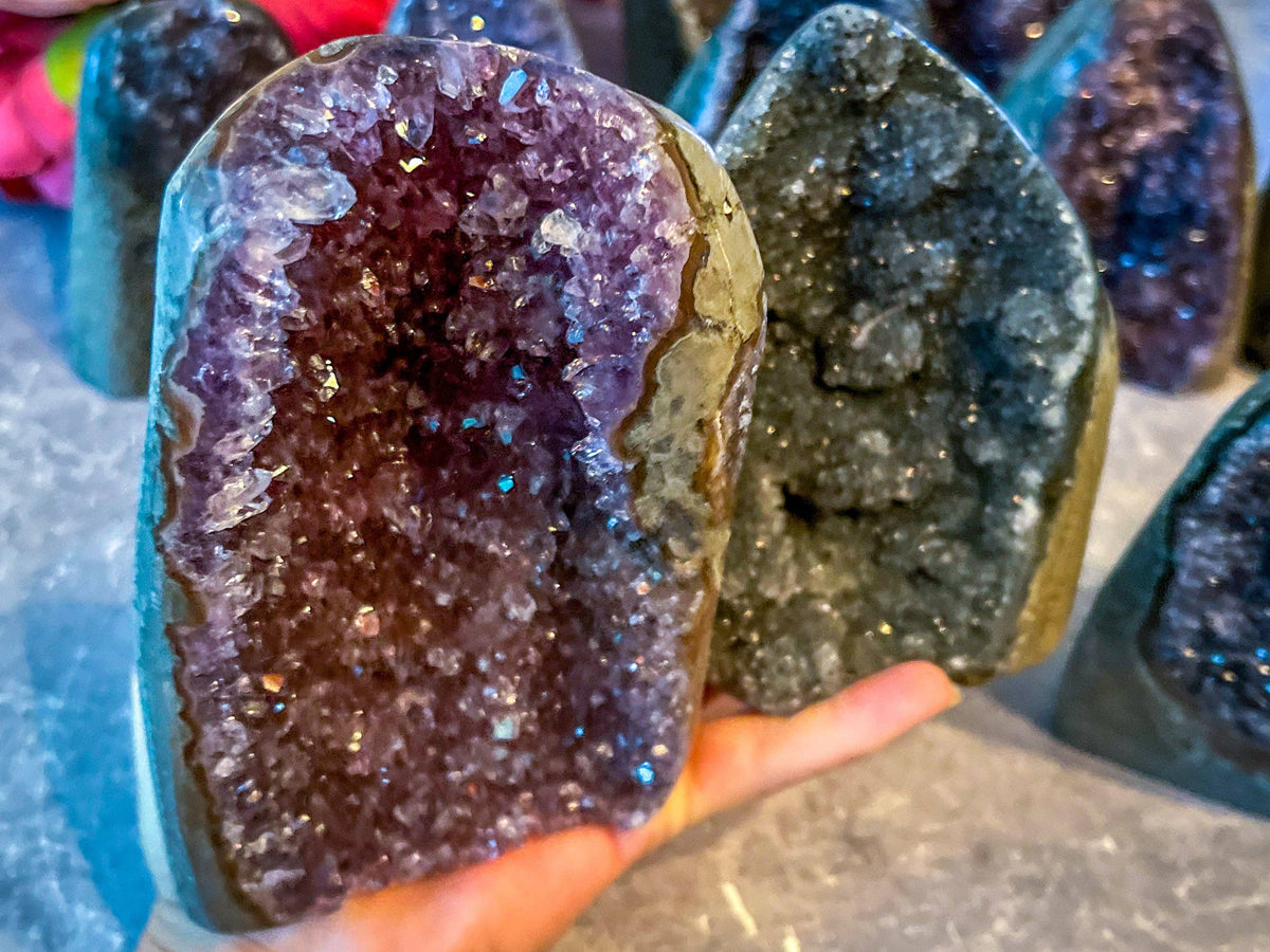 Large Rainbow Amethyst Cathedrals | Statement Crystal Specimens