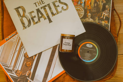 Come Together Music Inspired Soy Candle | Brown Sugar, Spices & Smoked Myrrh