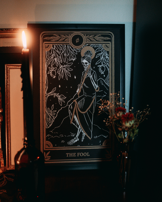 Marigold Tarot Print – The Fool | Amrit Brar