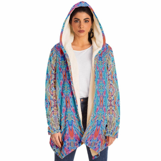 Electric Totem Sherpa Cloak | Recycled Performance Fleece | Manifestie