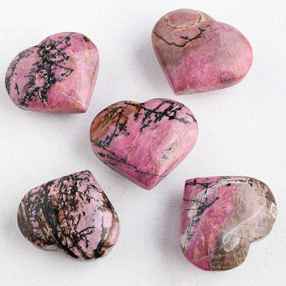 Rhodonite Heart | Crystal of Compassion & Emotional Healing