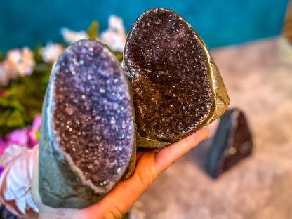 Large Rainbow Amethyst Cathedrals | Statement Crystal Specimens