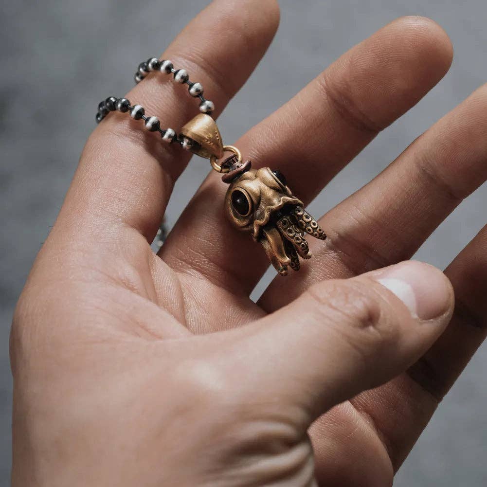 Octopus Kinetic Pendant | Coppertist.Wu