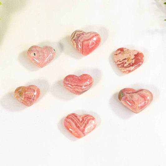 Rhodochrosite Mini Heart | Crystal of Self-Love & Healing