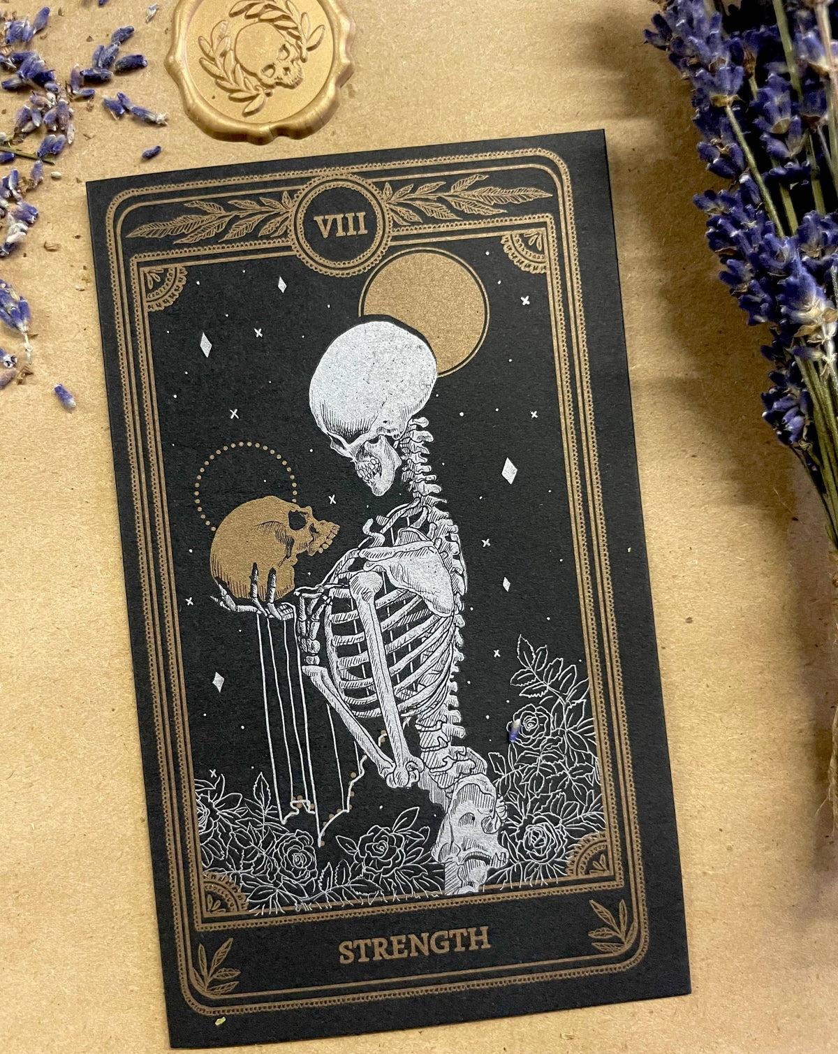 Strength Greeting Card | Marigold Tarot