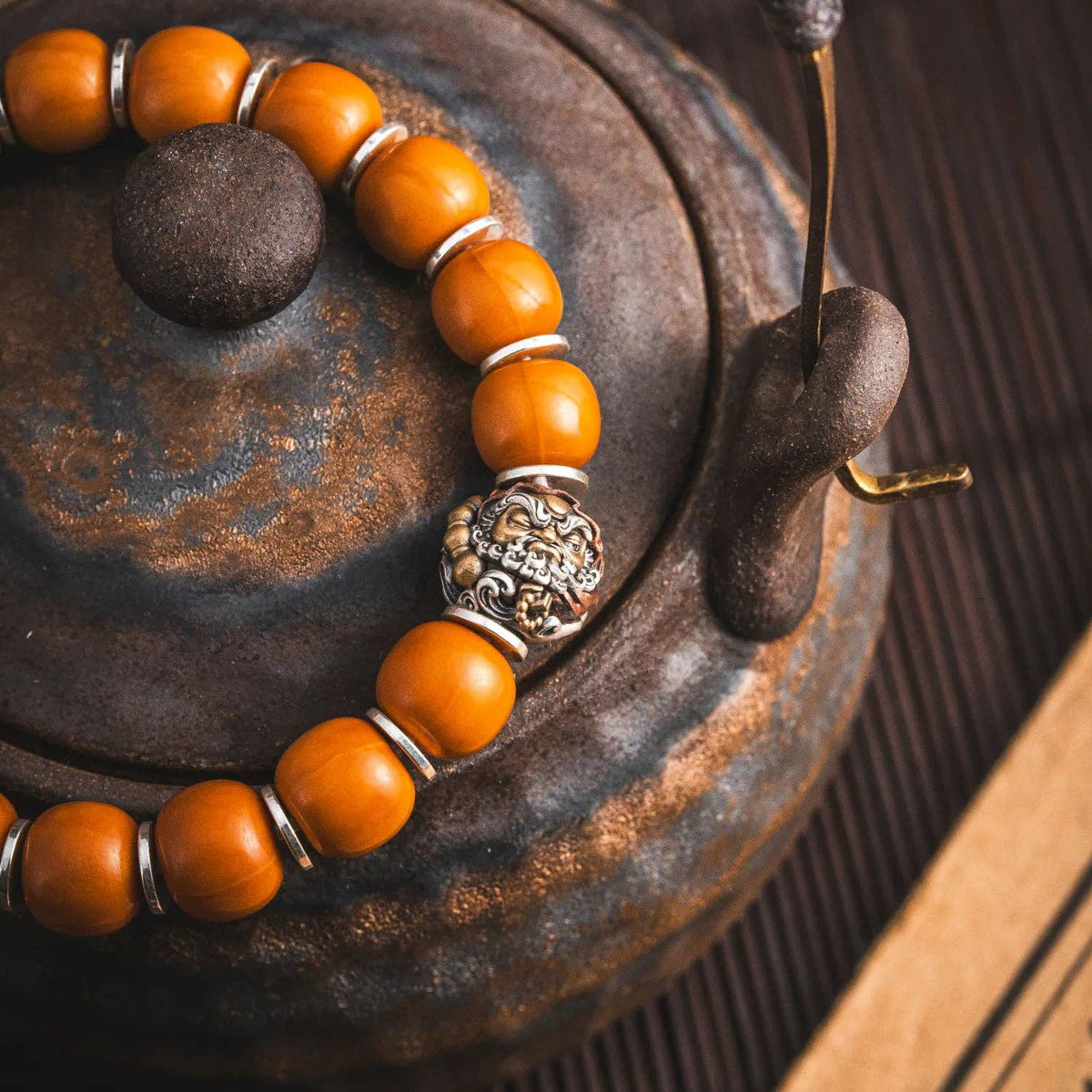 Bodhidharma Beaded Bracelet | Coppertist.Wu