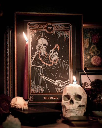 Marigold Tarot Print – The Devil | Amrit Brar