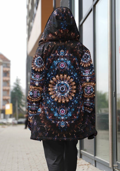Cosmic Plane Sherpa Cloak | Recycled Performance Fleece | Manifestie