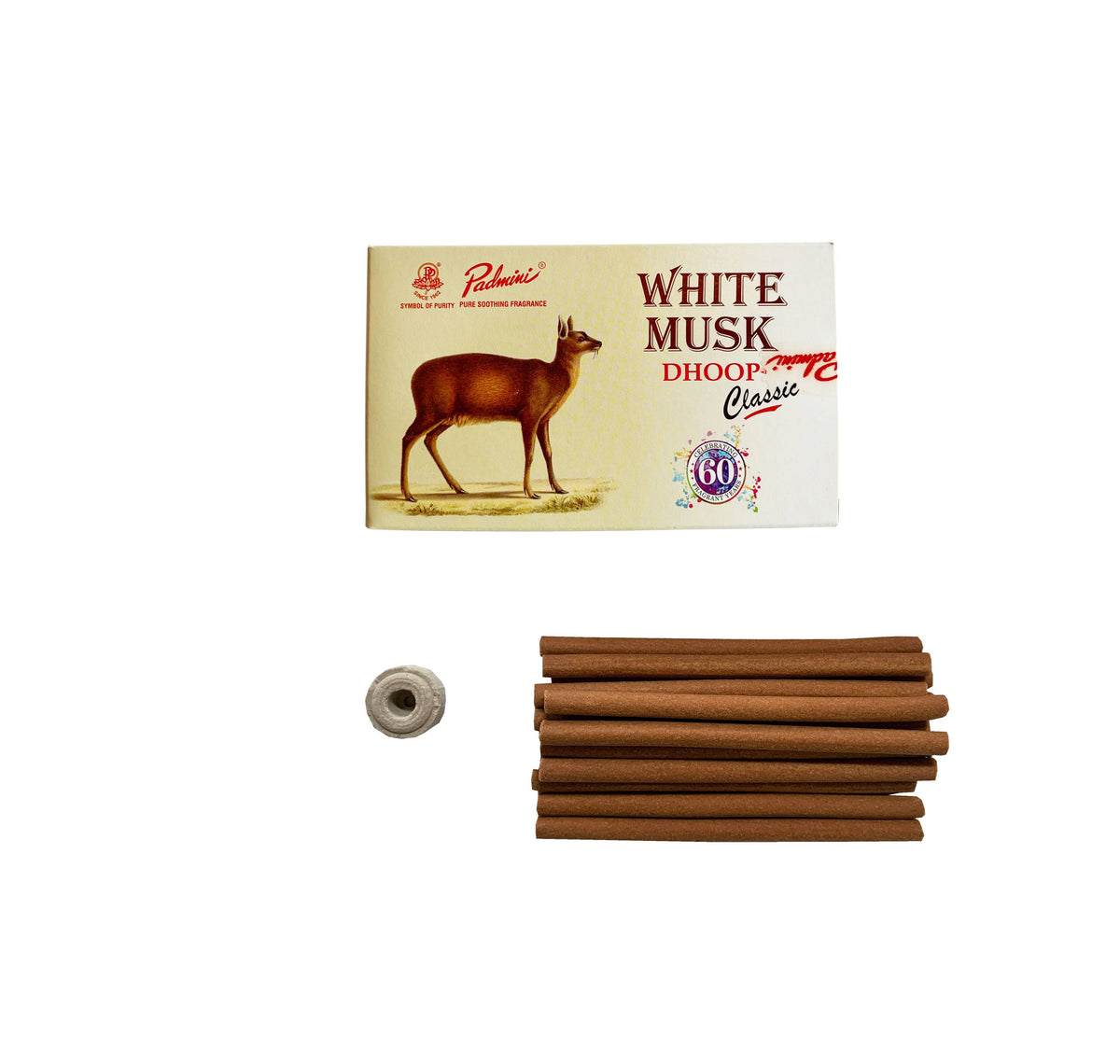 White Musk Dhoop Sticks | Padmini Ritual Incense