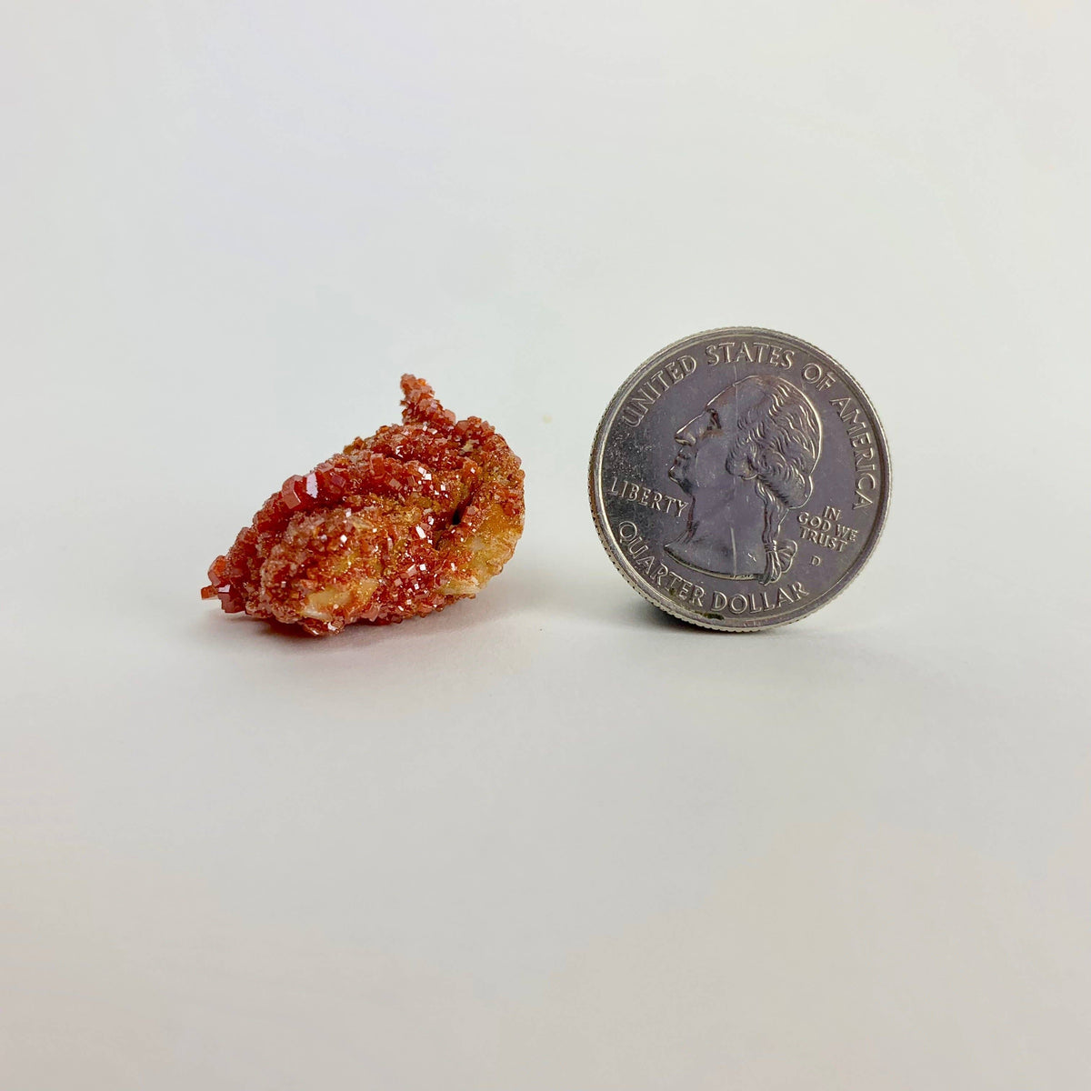 Vanadinite Crystal Specimen | Focus & Motivation Stone