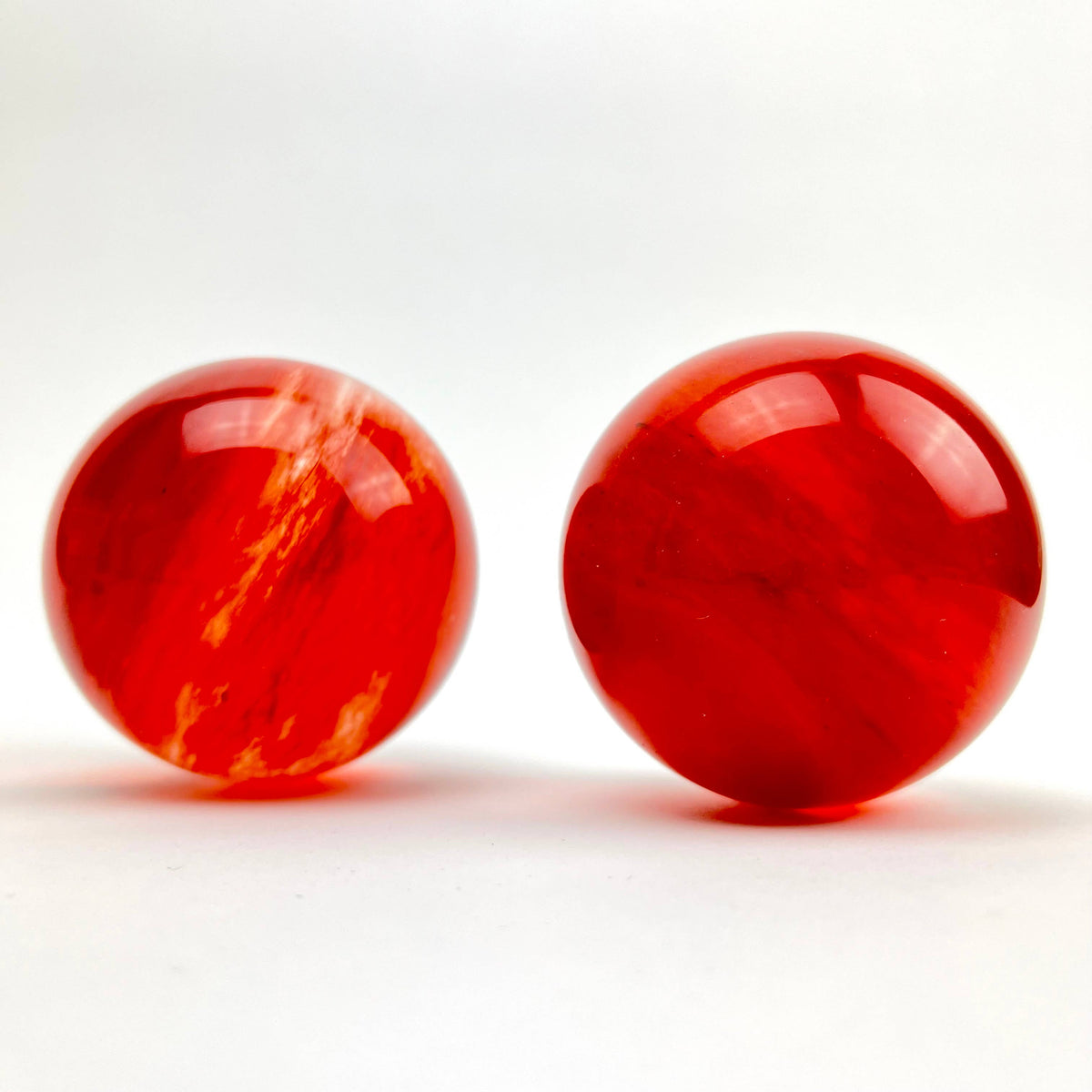 Cherry Quartz Sphere | Crystal of Joy & Emotional Healing