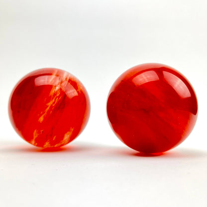 Cherry Quartz Sphere | Crystal of Joy & Emotional Healing