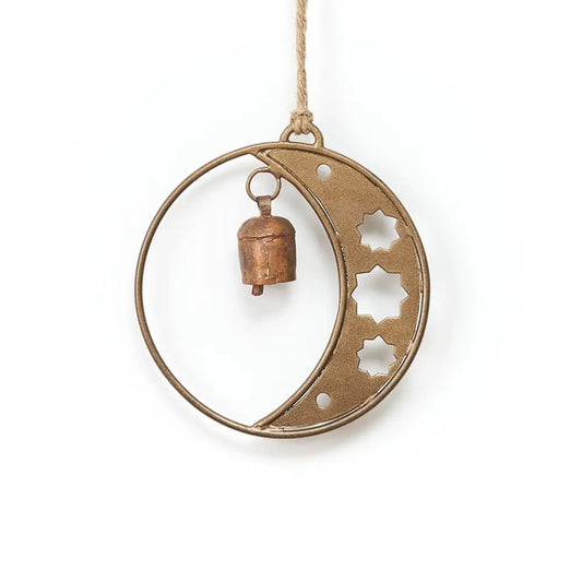 Devani Moon & Stars Bell Wind Chime | Celestial Chime