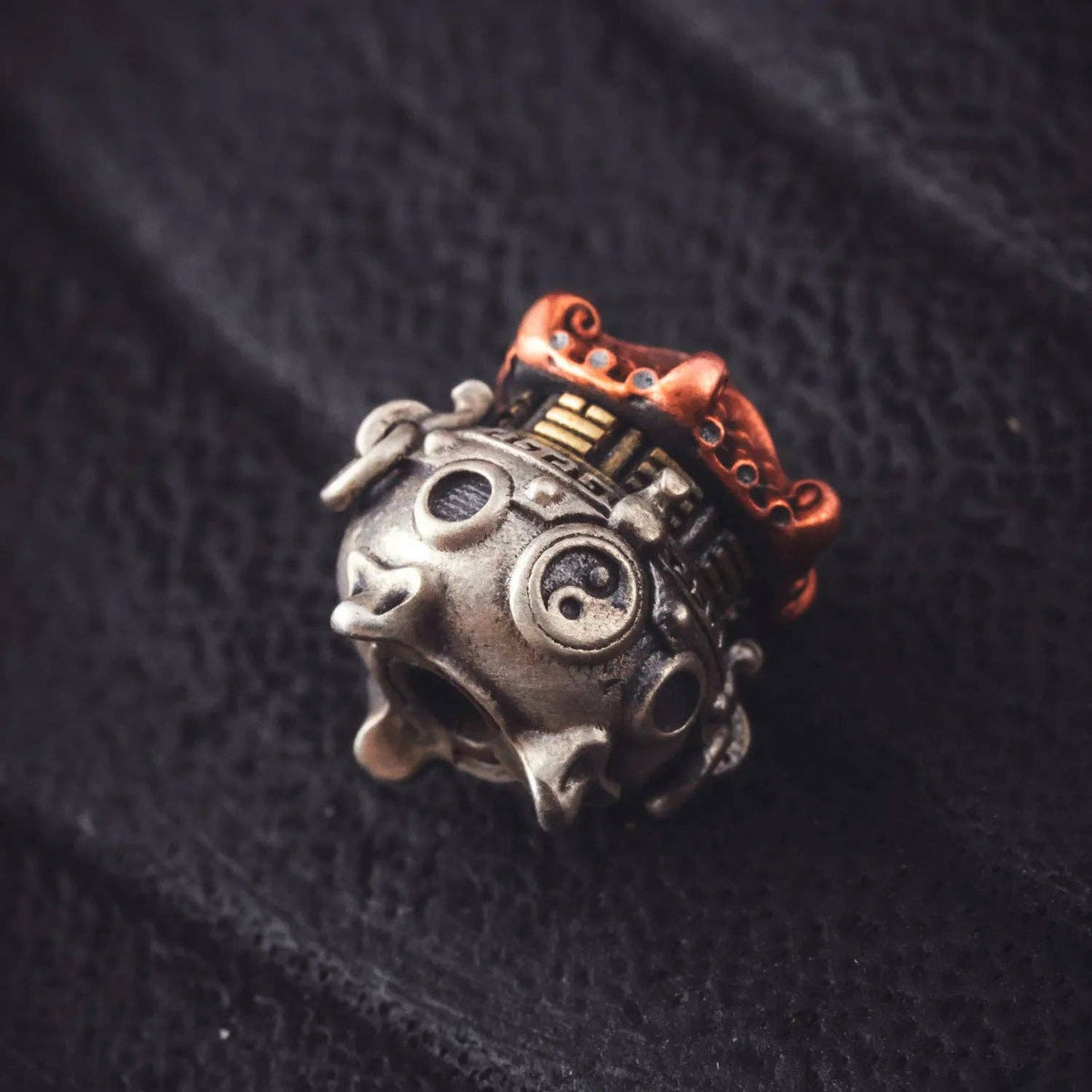Hericum Beaded Bracelet | Alchemy Furnace Bead | Coppertist.Wu