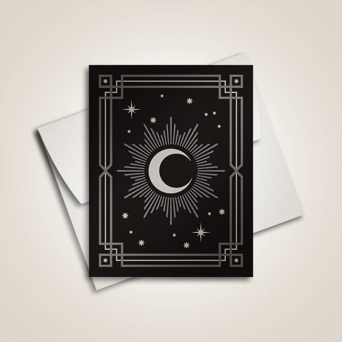Mystic Moon Greeting Card | Fabled Creative
