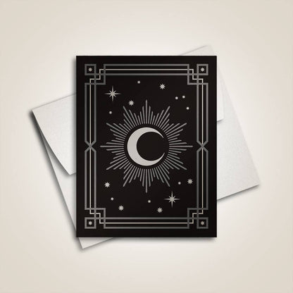 Mystic Moon Greeting Card | Fabled Creative
